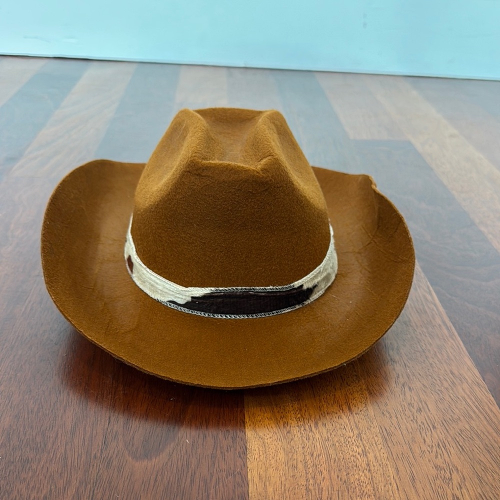 Kids Brown Cowboy/Halloween Costume Hat